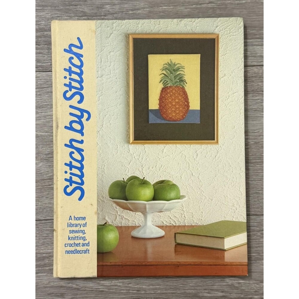 1986 Stitch by Stitch Volume 15 Hardback Sewing Knitting Book | Totstar Boooks